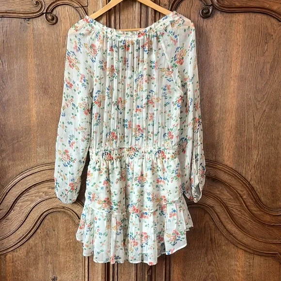 LOVESHACKFANCY Popover Dress in Floral Confetti - Picture 15 of 16